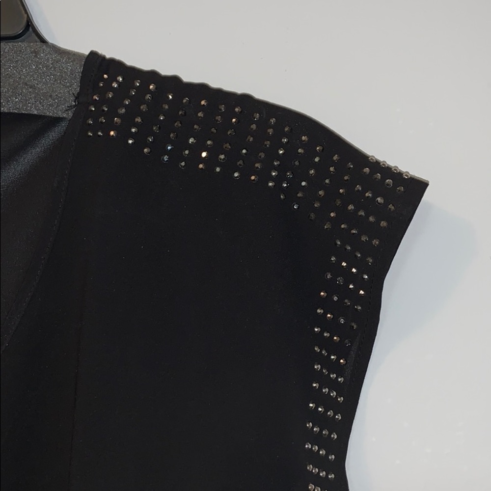Sheer Rhinestone Blouse - Picture 3 of 3